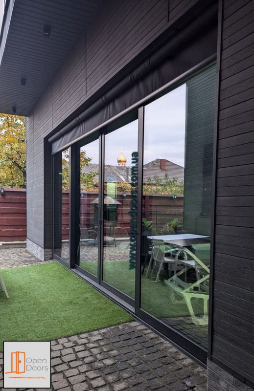 Підйомно-розсувні двері CP-155