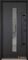 Вхідні двері з терморозривом модель Ufo Black (Колір RAL 9005 + Чорна шагрень) комплектація COTTAGE Вхідні двері з терморозривом модель Ufo Black (Колір RAL 9005 + Чорна шагрень) комплектація COTTAGE
