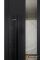 Вхідні двері з терморозривом модель Ufo Black (Колір RAL 9005 + Чорна шагрень) комплектація COTTAGE Вхідні двері з терморозривом модель Ufo Black (Колір RAL 9005 + Чорна шагрень) комплектація COTTAGE
