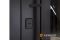 Вхідні двері з терморозривом модель Ufo Black (Колір RAL 9005 + Чорна шагрень) комплектація COTTAGE Вхідні двері з терморозривом модель Ufo Black (Колір RAL 9005 + Чорна шагрень) комплектація COTTAGE
